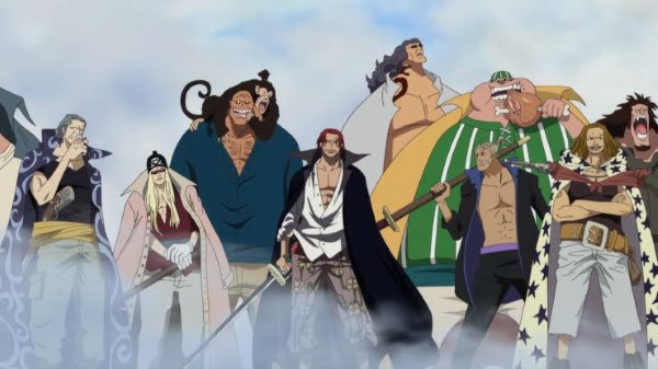 One Piece Volume 104 SBS : Toutes les questions expliquées 4 Les pirates rouges de Shank (One Piece)