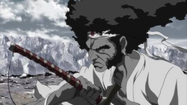 15 mecs animés les plus forts avec des épées (liste) 12 Samouraï Afro