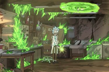 Rick et Morty construisent une maison avec trois murs dans "Full Meta Jackrick". - 9