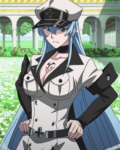 15+ personnages d'anime les plus cool avec des casquettes (liste) 7 Esdeath (Akame ga Kill)