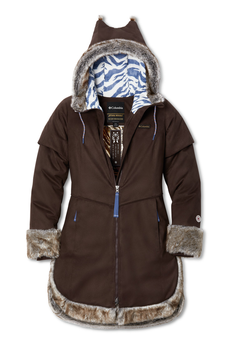 Columbia Sportswear lance une nouvelle ligne de manteaux d'hiver Star Wars inspirés de la "Guerre des clones". 6 Columbia Sportswear lance une nouvelle ligne de manteaux d'hiver Star Wars inspirés de la "Guerre des clones". - 5