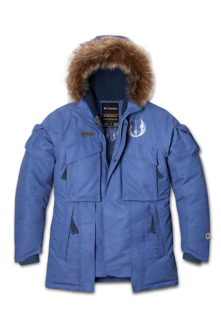 Columbia Sportswear lance une nouvelle ligne de manteaux d'hiver Star Wars inspirés de la "Guerre des clones". 10 Columbia Sportswear lance une nouvelle ligne de manteaux d'hiver Star Wars inspirés de la "Guerre des clones". - 9