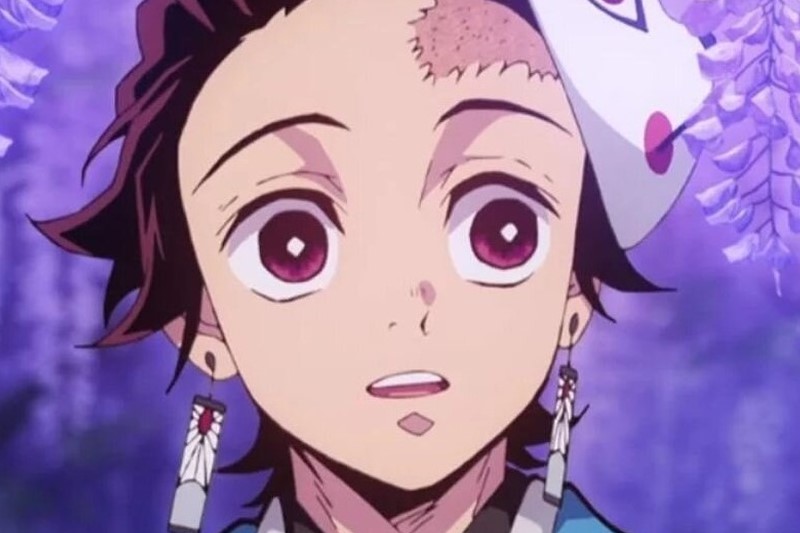 Top 15 des mecs animés les plus beaux avec des boucles d'oreilles classés 14 Tanjiro Kamado