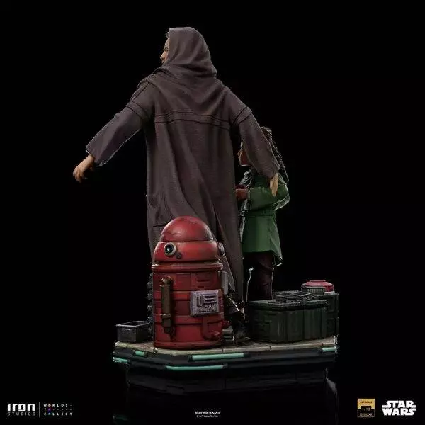 Star Wars : Obi-Wan Kenobi et Young Leia Statue Art Scale dévoilée par Iron Studios - 11