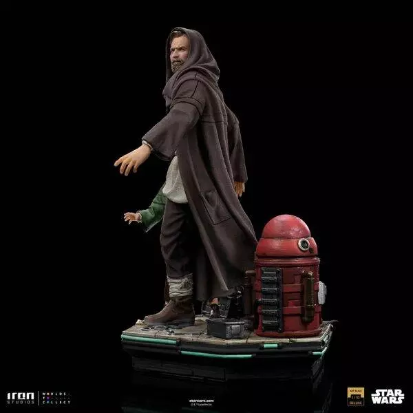 Star Wars : Obi-Wan Kenobi et Young Leia Statue Art Scale dévoilée par Iron Studios - 9