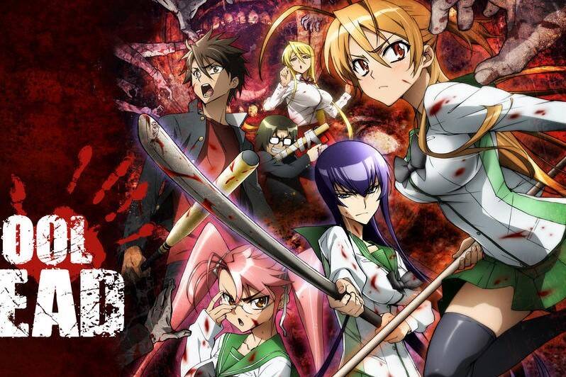 15 Hot Fan Service Anime sur Hulu avec des intrigues intéressantes 13 lycée des morts