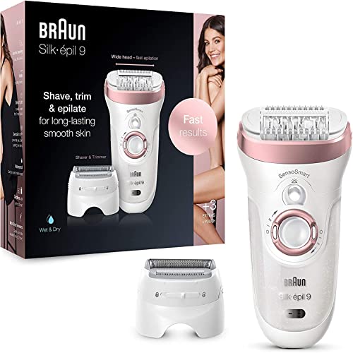 jusqu'à -35% sur les robots de cuisine ! Dernières Offres › Actualités Geek 27 Épilateur électrique Braun Silk-épil 9 pour femme, tête de rasage et tondeuse blanc/or rose, technologie de pincette Micro-Grip, tête de massage haute fréquence, humide et sec, 9-720