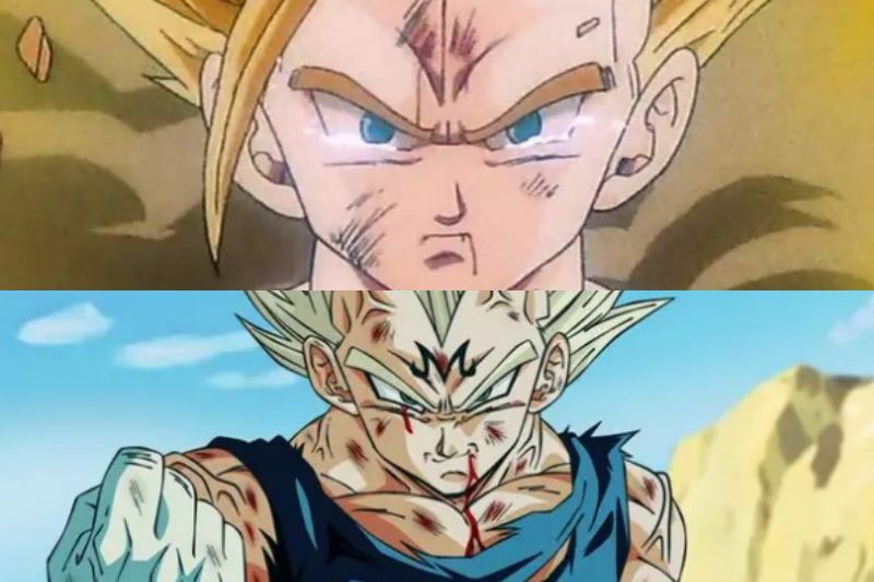 Gohan et Vegeta SSj2