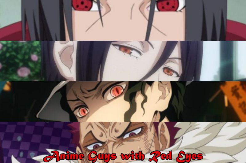 15 mecs anime les plus chauds aux yeux rouges (liste) - 1