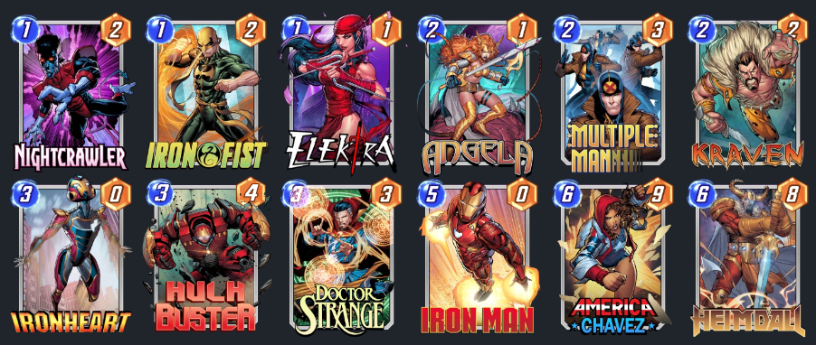 Guide de déplacement du deck Marvel Snap | Meilleurs decks de mouvements dans Marvel Snap 4 Guide de déplacement du deck Marvel Snap | Meilleurs decks de mouvements dans Marvel Snap - 3