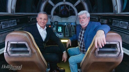 George Lucas avec Bob Iger