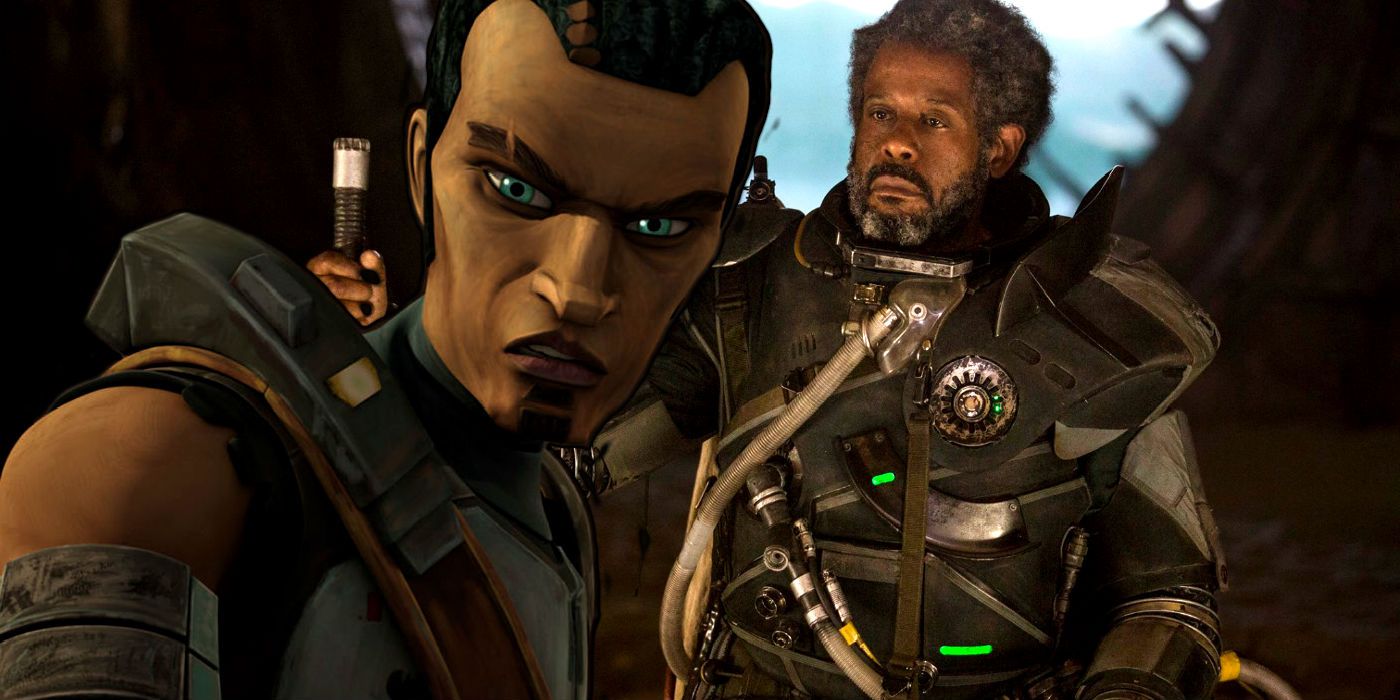 Le Showrunner d'Andor explique depuis combien de temps Luthen Rael connaît Saw Gerrera 1 Saw Gerrera dans Clone Wars et Rogue One