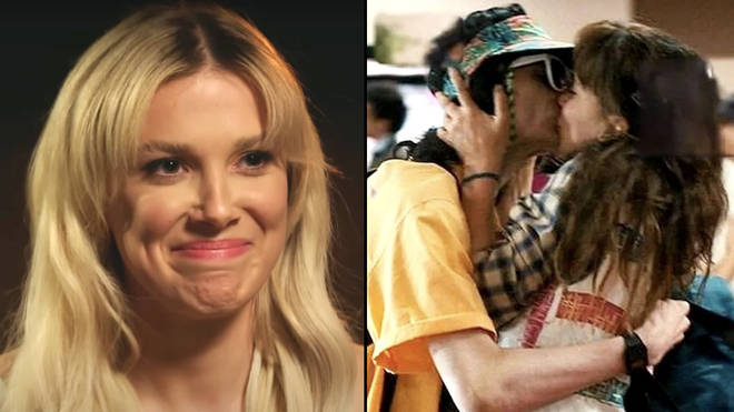 Millie Bobby Brown dit que Finn Wolfhard embrasse "moche" 3 Millie Bobby Brown révèle de façon hilarante que Finn Wolfhard est un