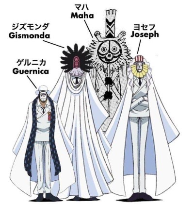One Piece Volume 104 SBS : Toutes les questions expliquées 3 Agents CP0 (One Piece)