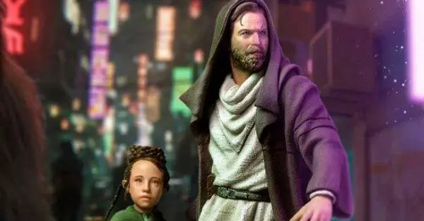Star Wars : Obi-Wan Kenobi et Young Leia Statue Art Scale dévoilée par Iron Studios - 3