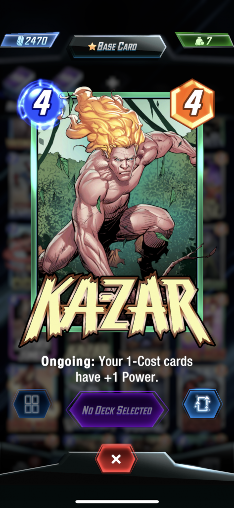 Warriors of Wakanda de Marvel Snap fait de Ka-Zar un jeu incontournable 4 Warriors of Wakanda de Marvel Snap fait de Ka-Zar un jeu incontournable - 3