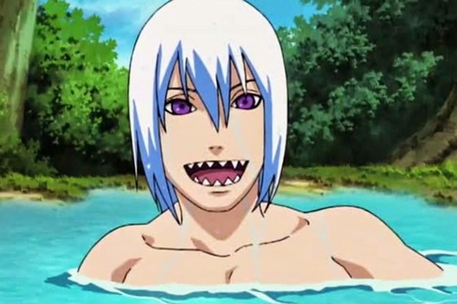 15 meilleurs personnages d'anime avec des dents pointues | Lister 4 Suigetsu Hozuki