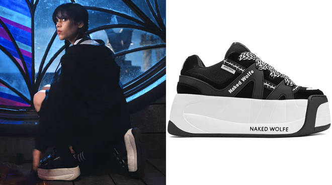 Voici où acheter les chaussures exactes de Wednesday Addams de la série Netflix 5 Voici où acheter les baskets à plateforme de Wednesday Addams
