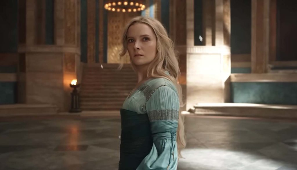 Top Télévision 2022 : les choix de fin d'année de Plugged In 6 Galadriel dans un palais - Les anneaux de pouvoir