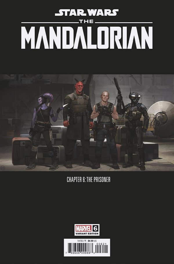 Image de couverture de STAR WARS : LE MANDALORIEN 6 VARIANTE CONCEPT ART