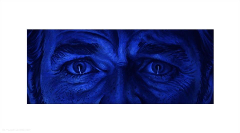 Les nouveaux portraits Mondo "Eyes Only" se concentrent sur Obi-Wan et Vador 5 Les yeux sans visage Portrait d'Obi-Wan Kenobi par Jason Edmiston.