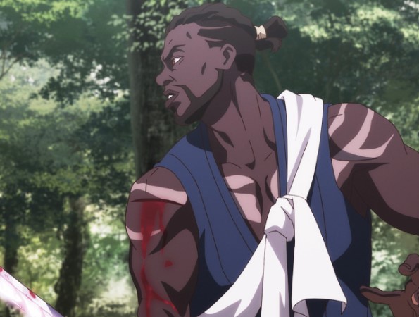 Liste de 15 mecs animés avec des dreads 7 Samouraï noir Yasuke