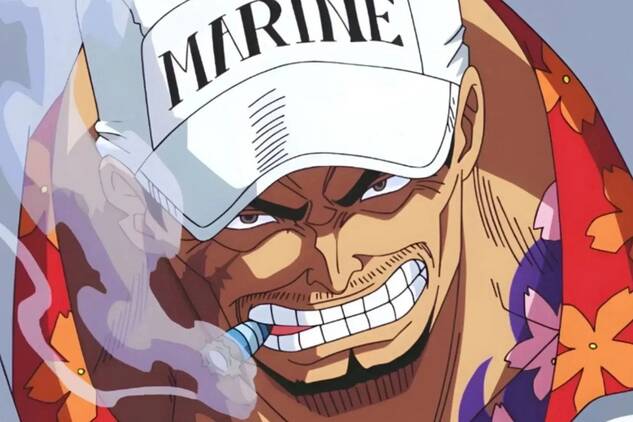 20 personnages One Piece les plus forts (de tous les temps) classés 11 Sakazuki