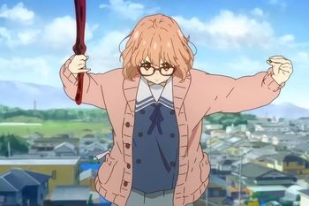 15 beaux personnages d'anime avec des cheveux coupés au loup 8 Mirai Kuriyama