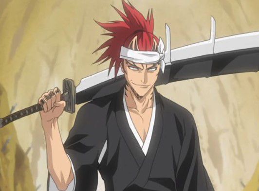 15 mecs animés les plus chauds avec des queues de cheval (liste) 6 Renji Abaraï