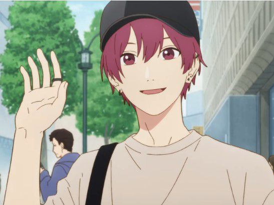 15 mecs anime les plus beaux avec des cheveux roses, (liste) 7 Souma Shiki