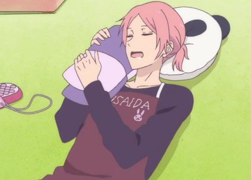 15 mecs anime les plus beaux avec des cheveux roses, (liste) 12 Usaida Yoshihito