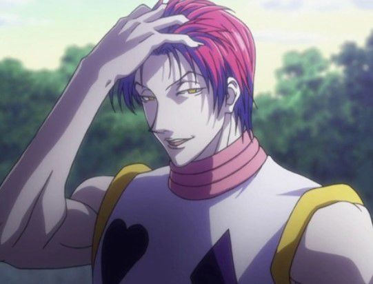15 mecs anime les plus beaux avec des cheveux roses, (liste) 17 Hisoka Morow