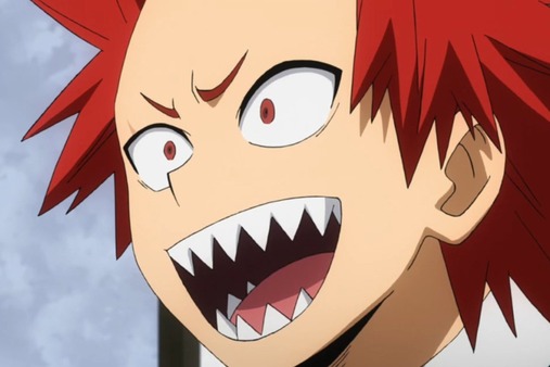 15 meilleurs personnages d'anime avec des dents pointues | Lister 7 Eijiro Kirishima