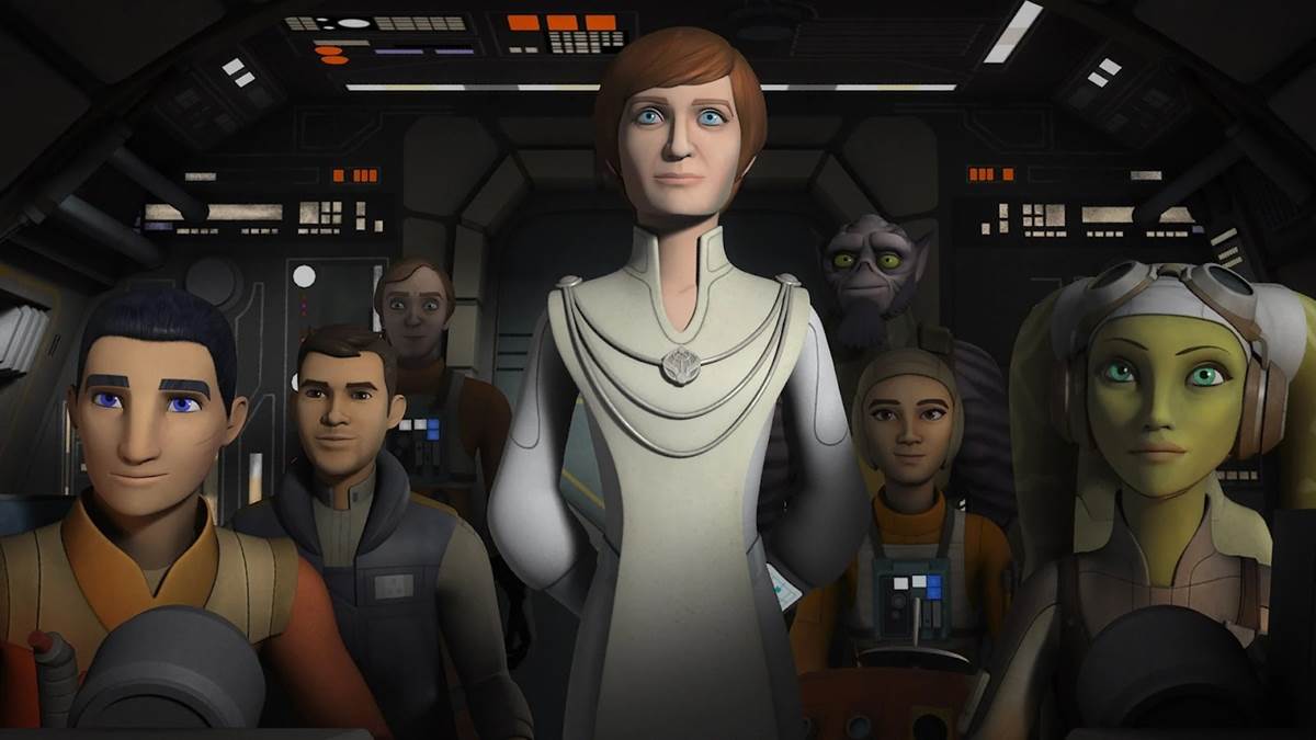 Regardez à nouveau "Star Wars Rebels" : Sabine manie le sabre noir et Mon Mothma fait un tour dans les épisodes 51-55. - 13
