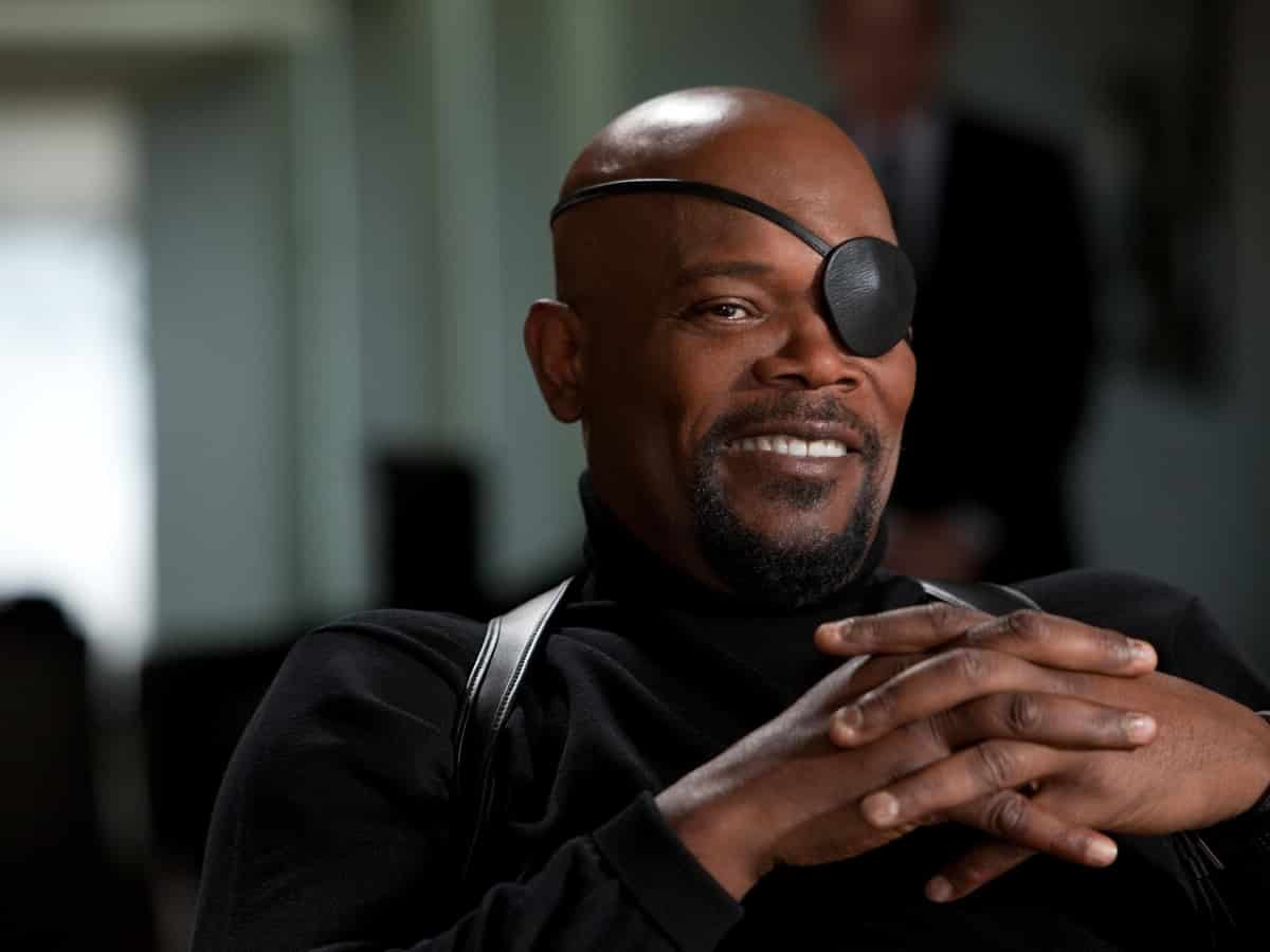 Samuel L. Jackson dans le rôle de Nick Fury (Marvel Studios)