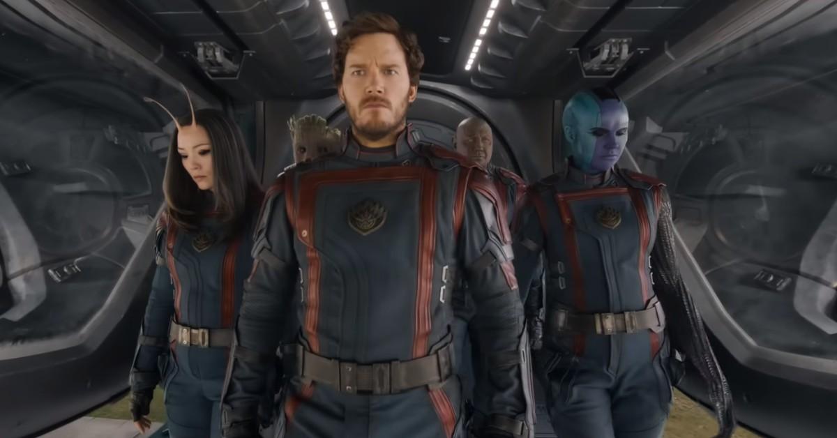 Les films et séries de l'UCM seront lancés en 2023 : Consultez notre guide Marvel-Lous 4 (de gauche à droite) Mantis (Pom Klementieff), Peter Quill (Chris Pratt) et Nebula (Karen Gillan)