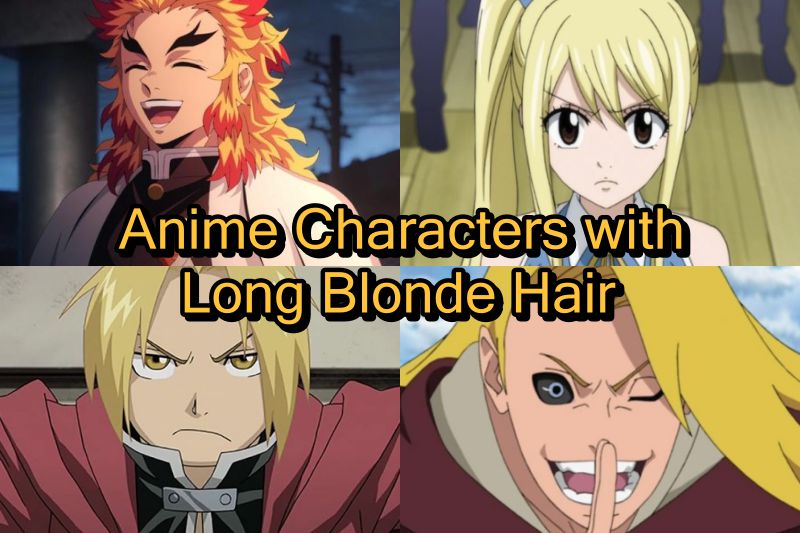 15 personnages d'anime aux longs cheveux blonds (homme et femme) 2 15 personnages d'anime aux longs cheveux blonds (homme et femme) - 1