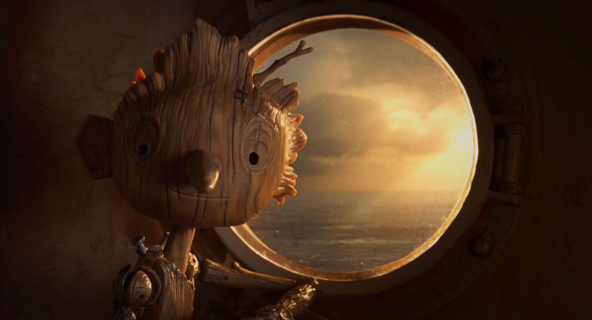 Pinocchio (voix de Gregory Mann) dans le film 'Pinocchio' de Guillermo del Toro.