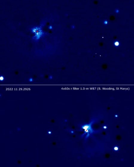 Des astronomes repèrent une éruption volcanique sur une comète lointaine › 43 Des astronomes repèrent une éruption volcanique sur une comète lointaine › - 42