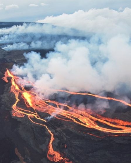 Des images impressionnantes de l'éruption du plus grand volcan actif du monde 5 Des images impressionnantes de l'éruption du plus grand volcan actif du monde - 4