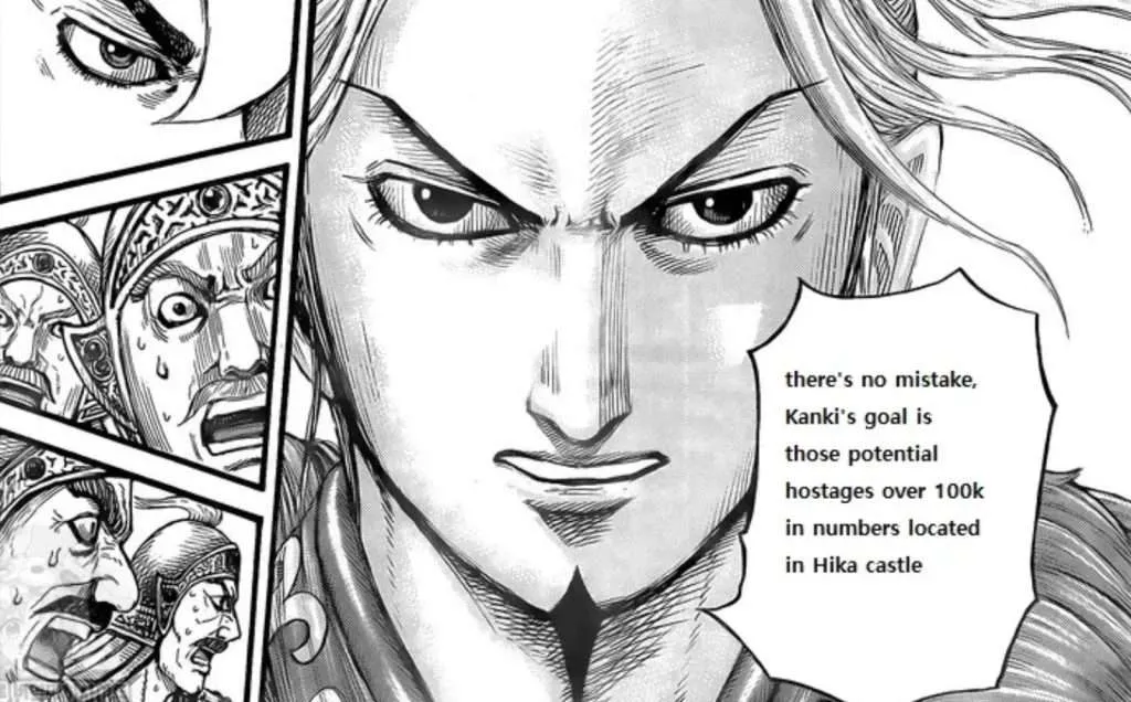 Kingdom Chapitre 741 : Date de sortie, spoilers et où lire ? 3 panneau manga du chapitre 740