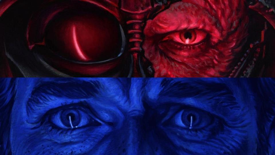Les nouveaux portraits Mondo "Eyes Only" se concentrent sur Obi-Wan et Vador 3 Les deux portraitistes Eyes Without a Face de Jason Edmiston, basés sur Obi-Wan Kenobi.
