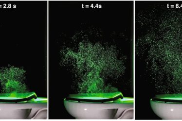 L'expérience détaille comment les aérosols se propagent lorsqu'une chasse d'eau est tirée. › Actualités Geek - 5