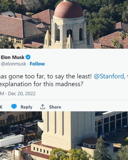 La liste des «mauvaises langues» de Stanford comprend «l'américain», Elon Musk l'a qualifié de «fou» 75 La liste des «mauvaises langues» de Stanford comprend «l'américain», Elon Musk l'a qualifié de «fou» - 74