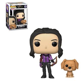 Kate Bishop et Lucky le pizzaïolo figurine Funko Pop ! Figurine Funko Pop ! de Kate Bishop et Lucky le chien pizzaïolo