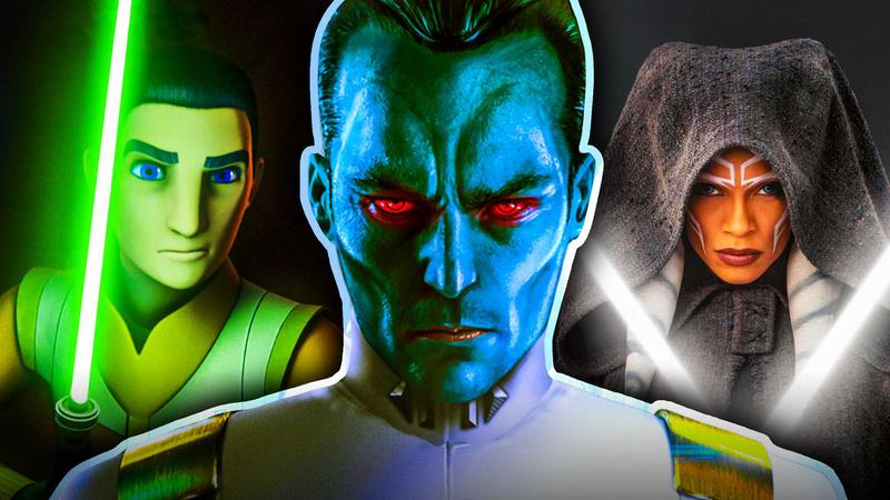 Disney+ prépare Thrawn contre Luke Skywalker en live action (théorie) 5 Ezra Bridger, Thrawn, Ahsoka
