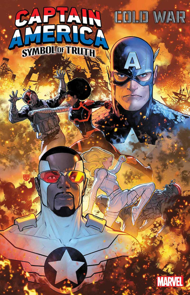 Les tensions entre Steve Rogers et Sam Wilson éclatent au début de CAPTAIN AMERICA : COLD WAR de Marvel Comics 5 CAPATRUTH2022012-cov