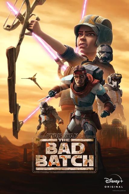 Star Wars : ce qui s'en vient en 2023 4 THE BAD BATCH saison 2 teaser poster