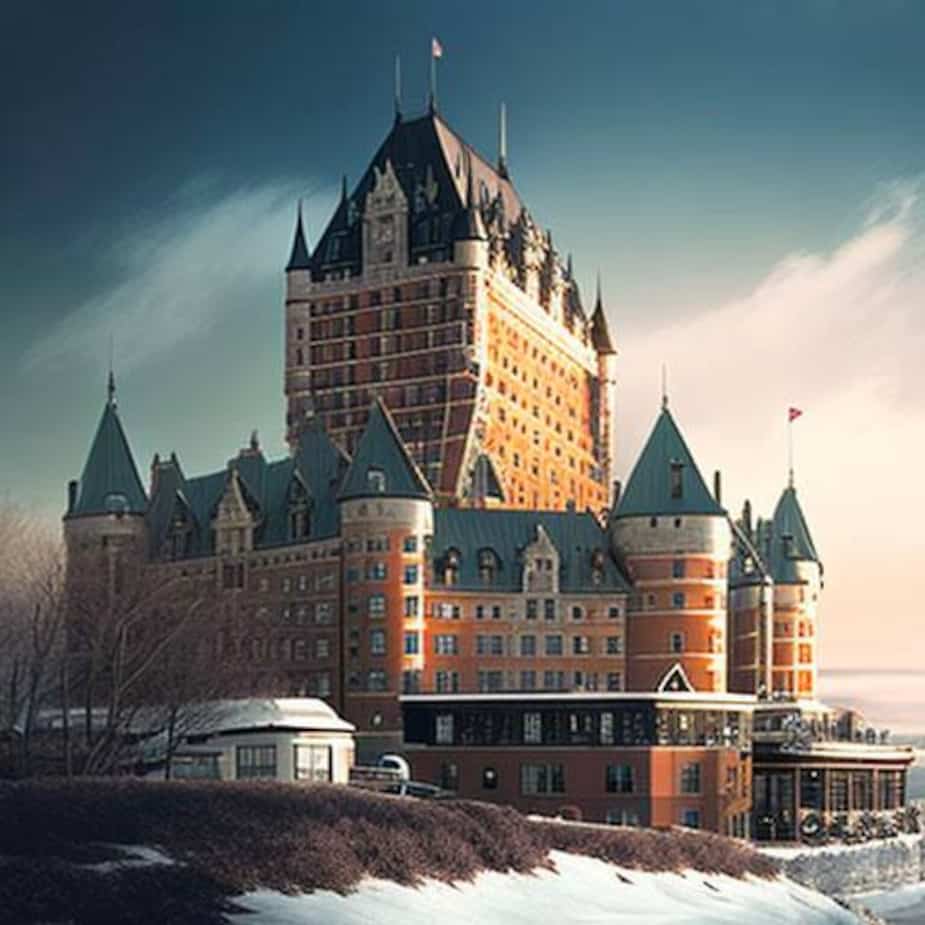 L'IA a été sollicitée par une autre IA pour générer 10 images de Québec. 12 L'IA a été sollicitée par une autre IA pour générer 10 images de Québec. - 11