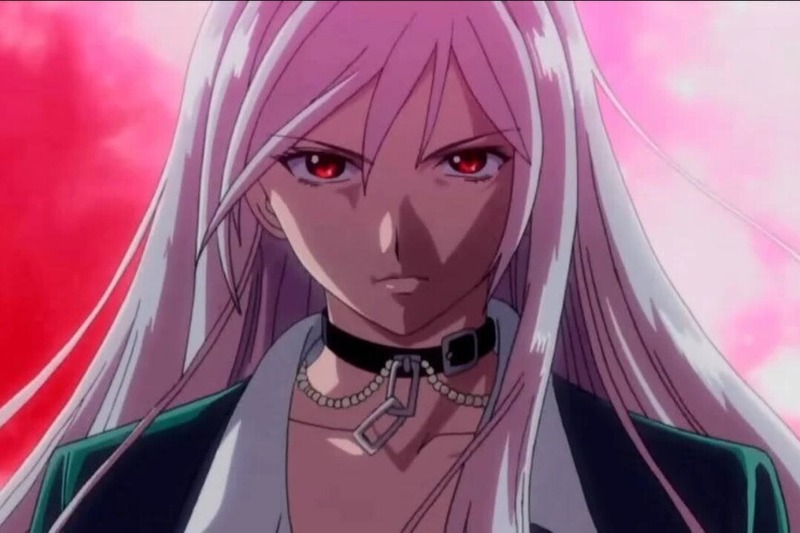 Top 15 des belles filles animées aux cheveux blancs et aux yeux rouges (2023) 12 Moka Akashiya